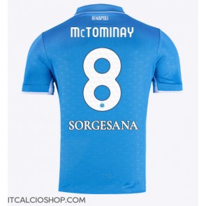 SSC Napoli Scott McTominay #8 Prima Maglia 2024-25 Manica Corta